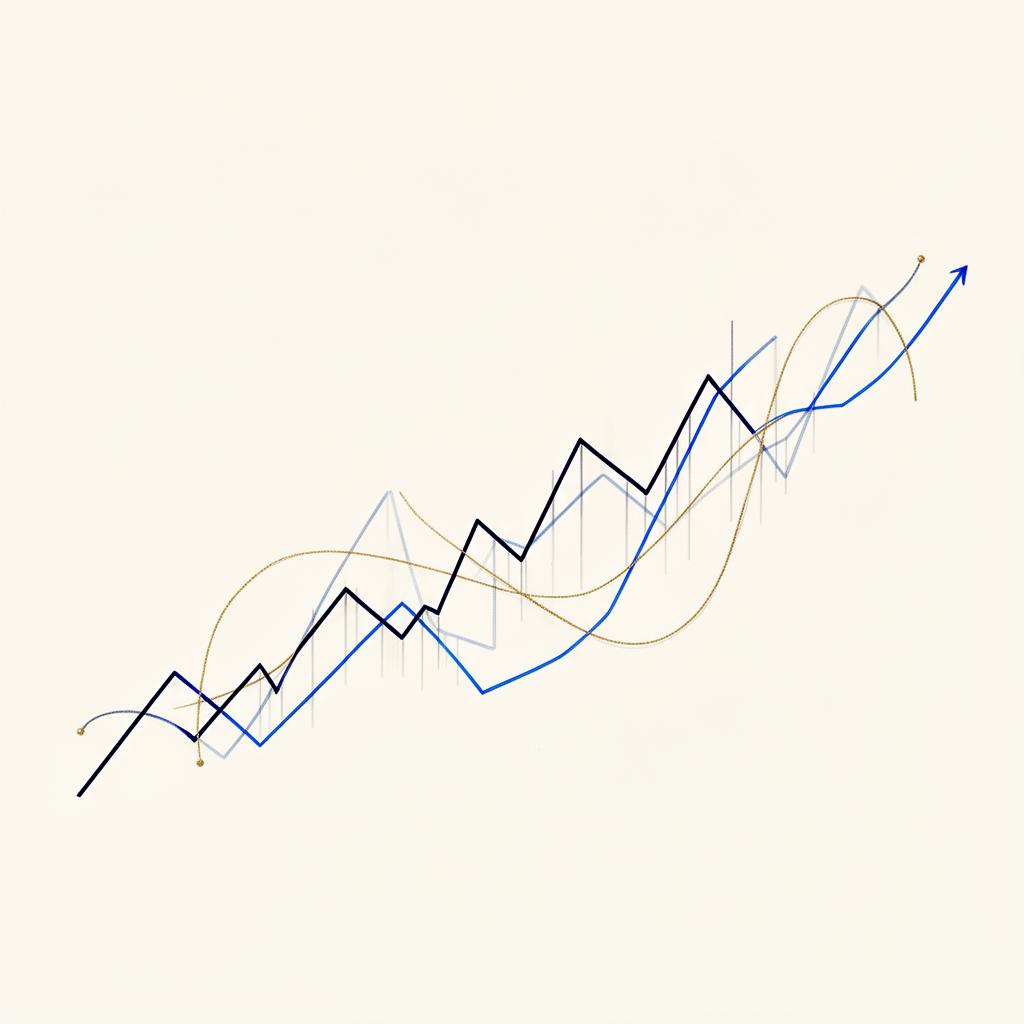 Automated trading workstation with momentum charts
